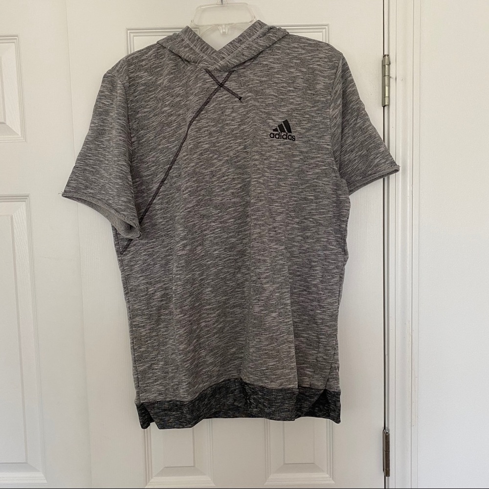 Adidas short sleeve sweatshirt